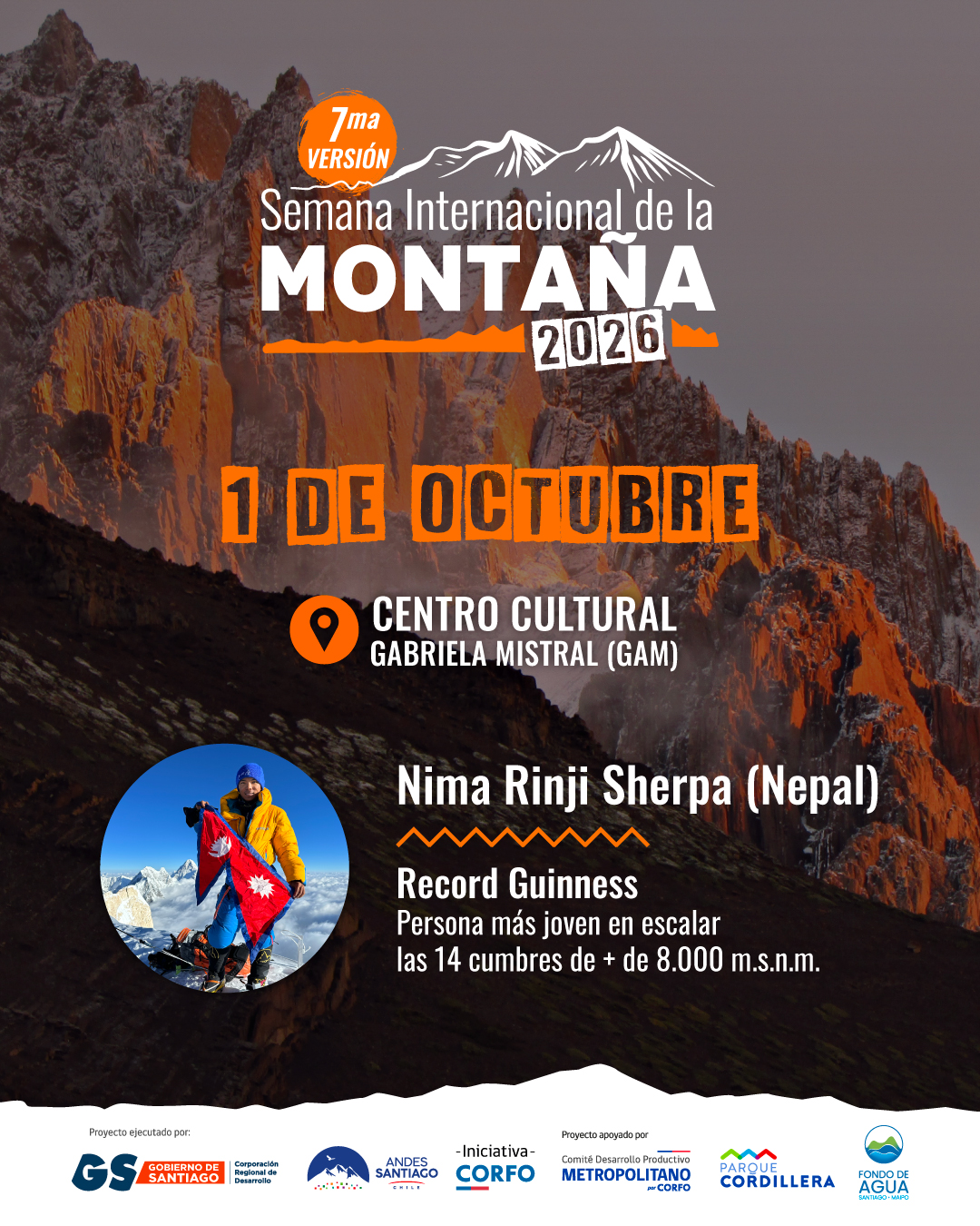 Santiago se prepara para vivir la Semana Internacional de la Montaña 2026