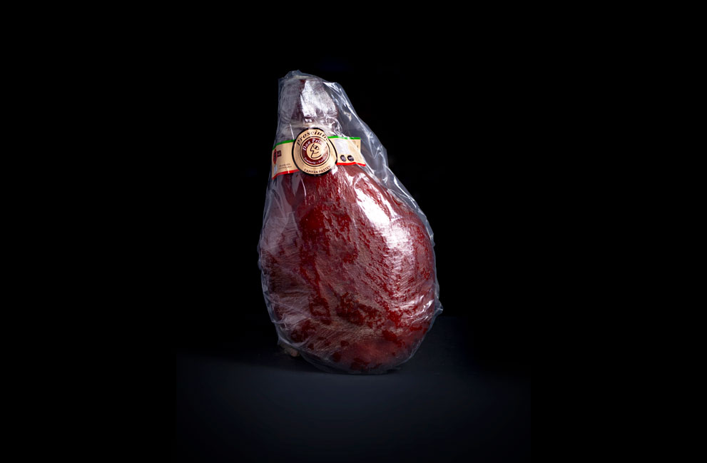 Prosciutto de Capitán Pastene - Sello de Origen Instituto Nacional de Propiedad Industrial (INAPI)