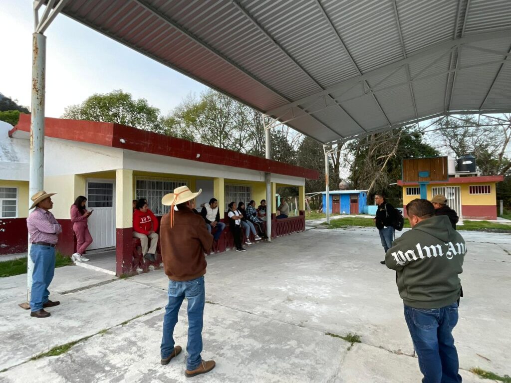 Asamblea en localidad de  Los Remedios, Michoacán. Cortesía: FOCEN 