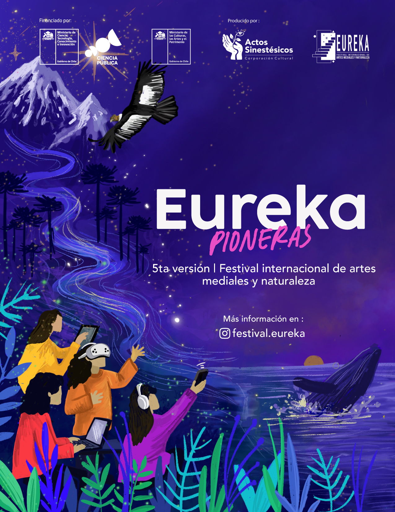 Festival Eureka celebra su quinta versión llevando arte, ciencia y tecnología a diez territorios del Biobío