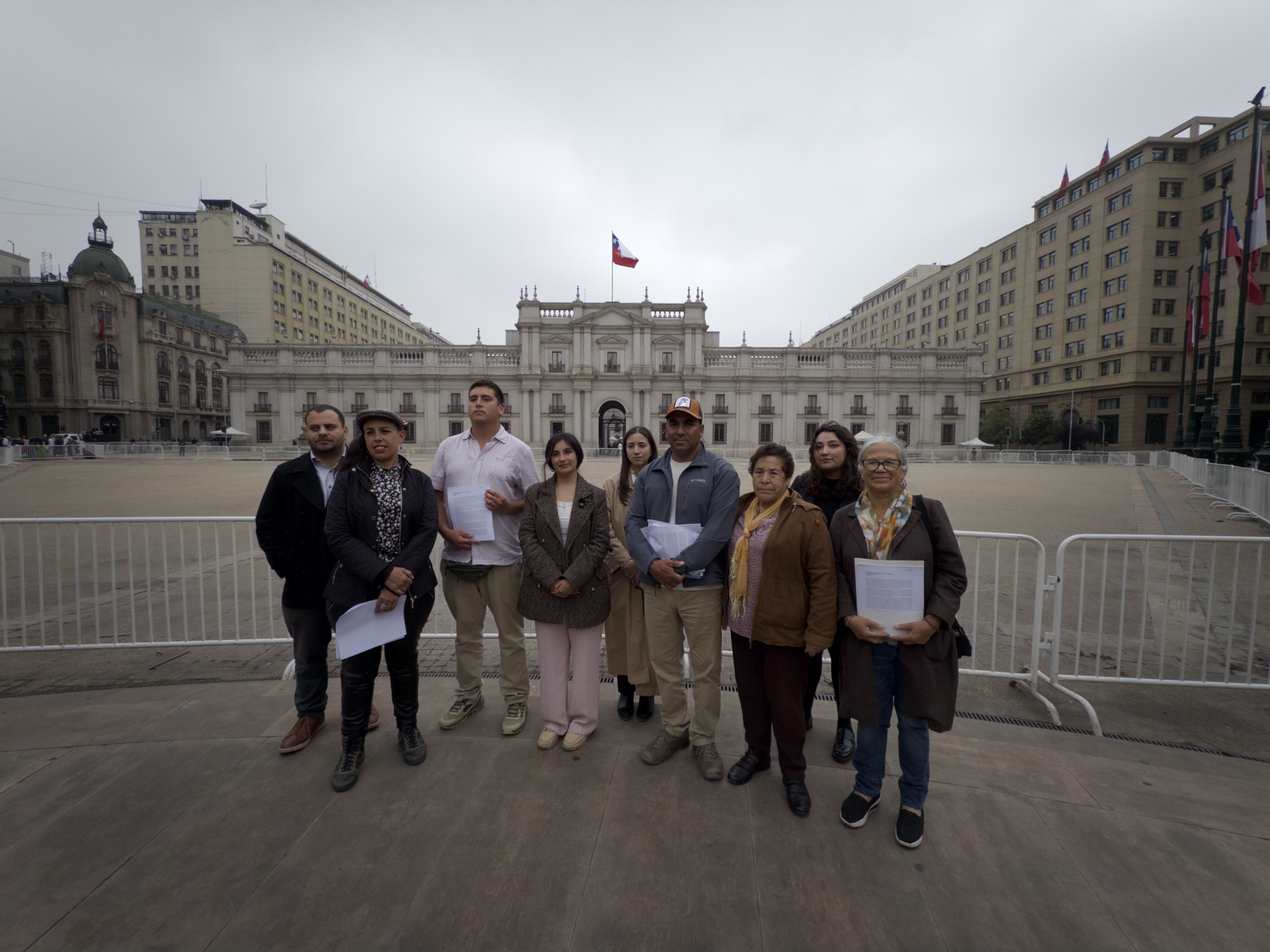 Comunidades de la Higuera entregan carta al presidente de Chile para mantener el rechazo al proyecto Dominga
