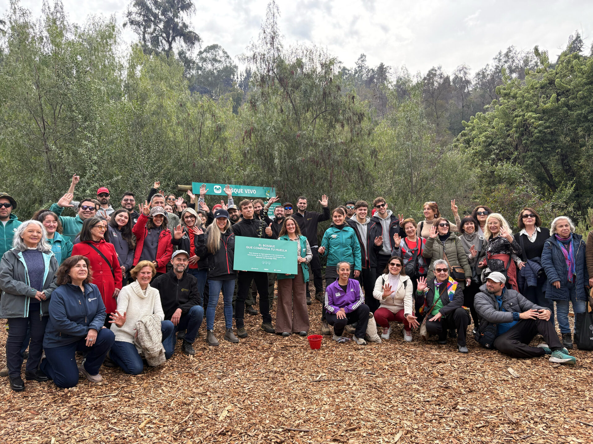 Maratón de Santiago 2027: corredores y corredoras podrán compensar su huella de carbono y hacer crecer el Bosque Maratón