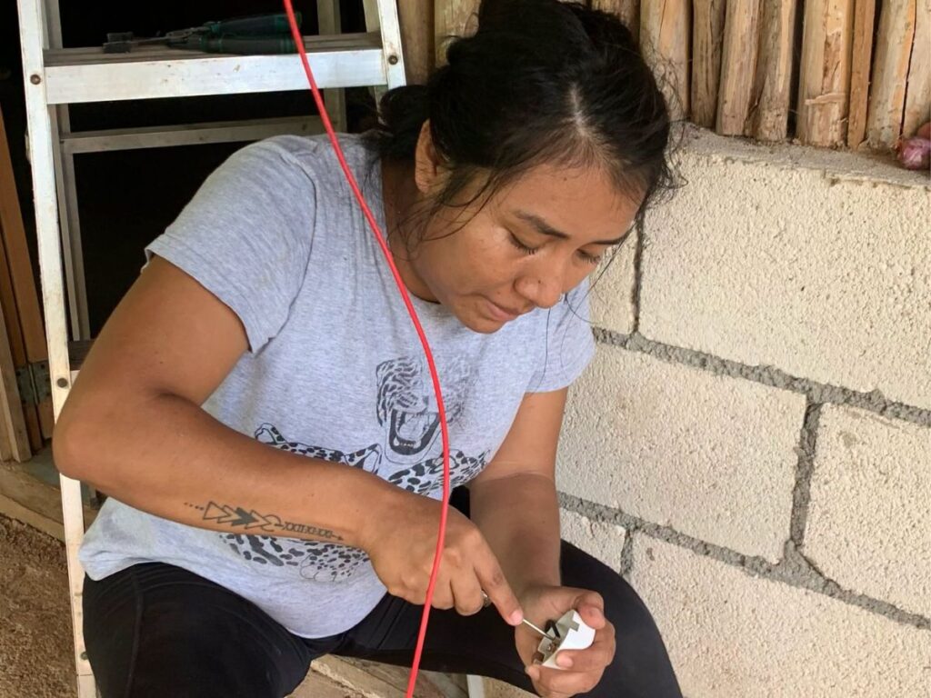 Las mujeres de  Túumben K’óoben se capacitan constantemente. Foto: Fátima V.